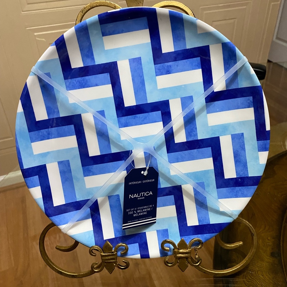 COPY - Brand New Set Of Melamine Dinner plates 11” Dishwasher Safe
